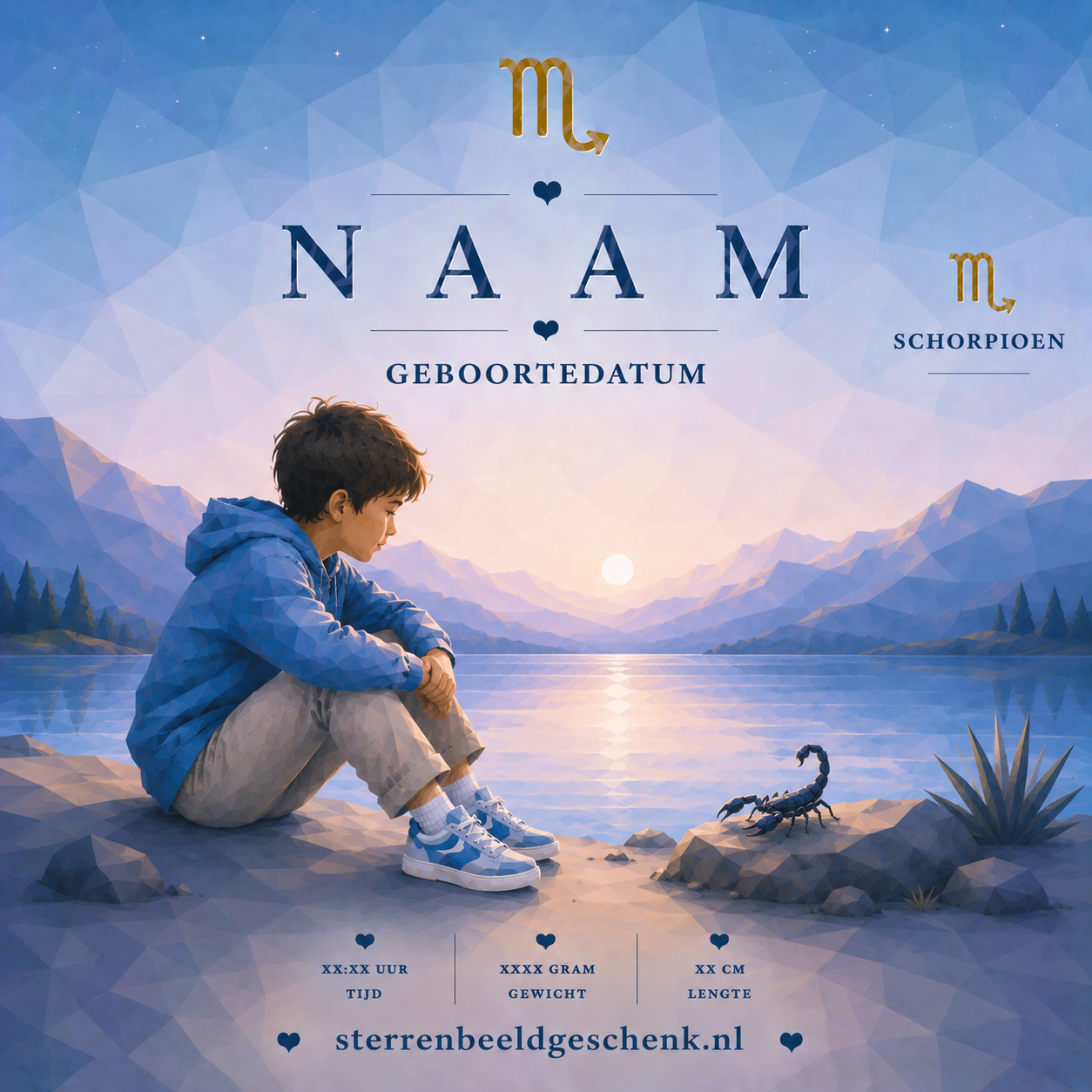 scorpioen met symbool